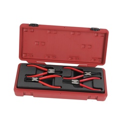 [910017B] Snap ring pliers set 4 pieces professional