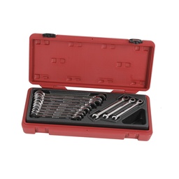 [910026B] One way gear wrenches set 12 pieces professional