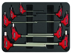 [920025] Power handle ball point hex set 9 pieces professional
