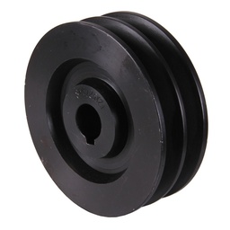 [PB12524D] Pulley diameter 125mm hole 24mm type B double