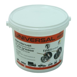 [BV05UB] Tyre grease universal white 5kg