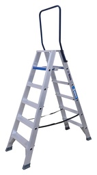 [ADT6] Aluminum double ladder 6 steps